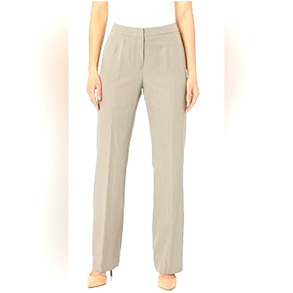 Le Suit womans trousers pale taupe size 14 - Picture 1 of 9